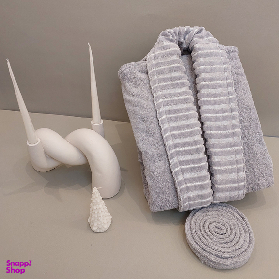 حوله پالتویی ارغوان طرح نارسیس سایز 125