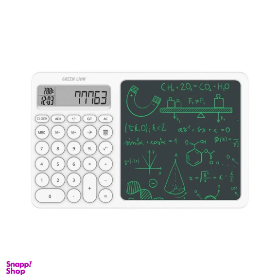 ماشین حساب و پد یادداشت دیجیتال گرین لاین مدل CalcuWrite Pro