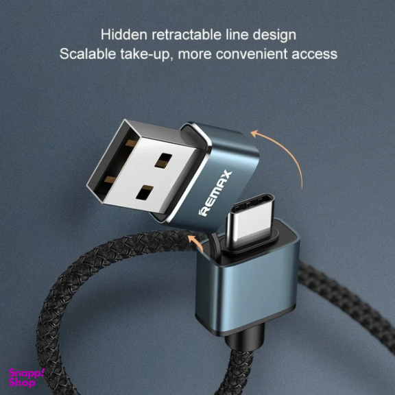 کابل دیتا Type-C/USB به Type-C/Lightning ریمکس کد RC-020T طول 1 متر