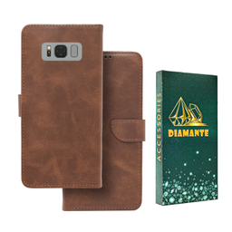 کیف کلاسوری دیامانته مدل Bors Gn مناسب گوشی موبایل سامسونگ Galaxy S8 Plus