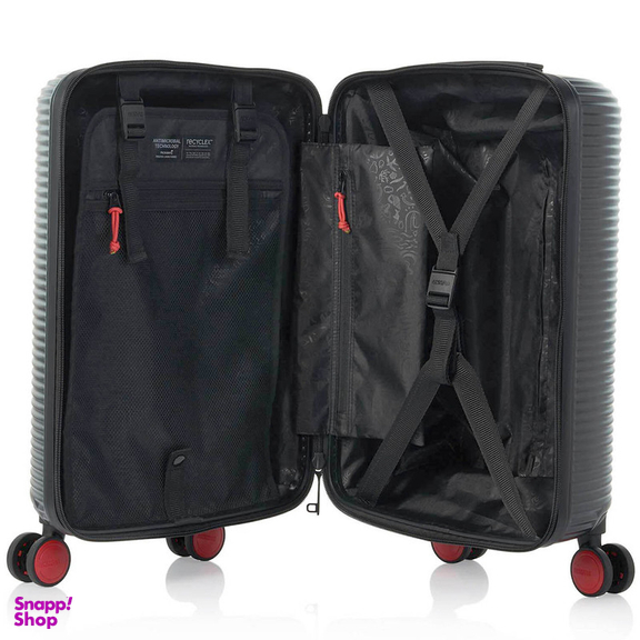 چمدان امریکن توریستر مدل ROLLIO QV1 مجموعه 3 عددی