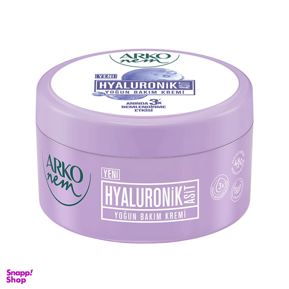 کرم مرطوب کننده آرکو مدل Hyaluronik Asit حجم 250 میلی لیتر