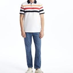 پولوشرت آستین کوتاه مردانه ال سی وایکیکی مدل organica