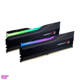 رم دسکتاپ جی اسکیل مدل TRIDENT Z5 RGB Black DDR5 Dual-Channel 6000MHz CL36 ظرفیت 32 گیگابایت بسته 2 عددی