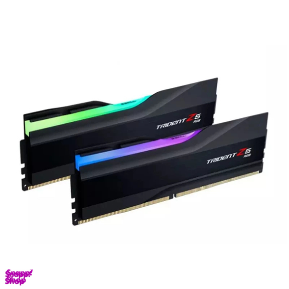 رم دسکتاپ جی اسکیل مدل TRIDENT Z5 RGB Black DDR5 Dual-Channel 6000MHz CL36 ظرفیت 32 گیگابایت بسته 2 عددی