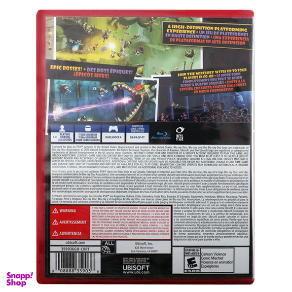بازی Rayman Legends مناسب کنسول PlayStation 4