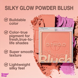 رژگونه پودری او تو او شماره 05 pink