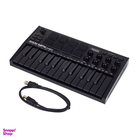 میدی کنترلر AKAI مدل MPK Mini MK3 Black