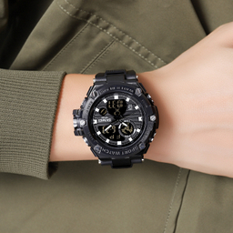 ساعت مچی عقربه ای دیجیتال اسکمی مدل 2119 BK