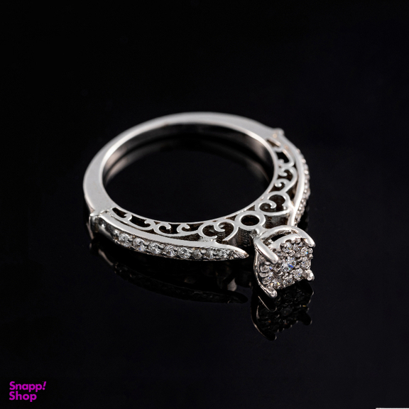 انگشتر طلا 18 عیار زنانه جواهری سون کد 1003