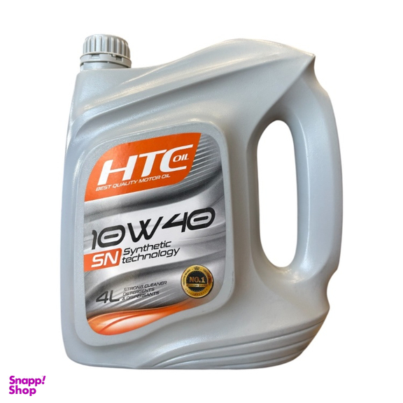 روغن موتور سیکلت اچ تی سی HTC مدل 10W40 SN حجم 4 لیتر