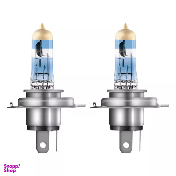 لامپ هالوژن اسرام پایه H4 مدل نایت بریکر لیزر 220 درصد بسته 2 عددی