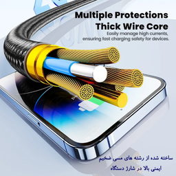 کابل تبدیل Type-C به Lightning توکی مدل 20W TQ-X47C3 طول 1 متر