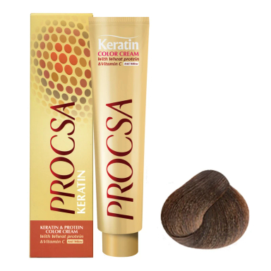 رنگ‌ مو پروکسا سری Chocolate شماره 5.37 رنگ قهوه ای شکلاتی روشن حجم 100 میلی لیتر