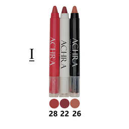 رژ لب جامد جامد مخملی آچرا مدل I مجموعه 3 عددی