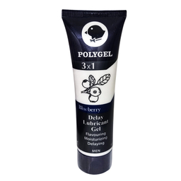 ژل تقویت جنسی پلی ژل مدل Blueberry وزن 85 گرم