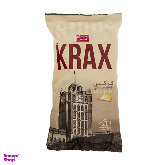 چیپس نمکی کراکس شیرین عسل وزن 70 گرم