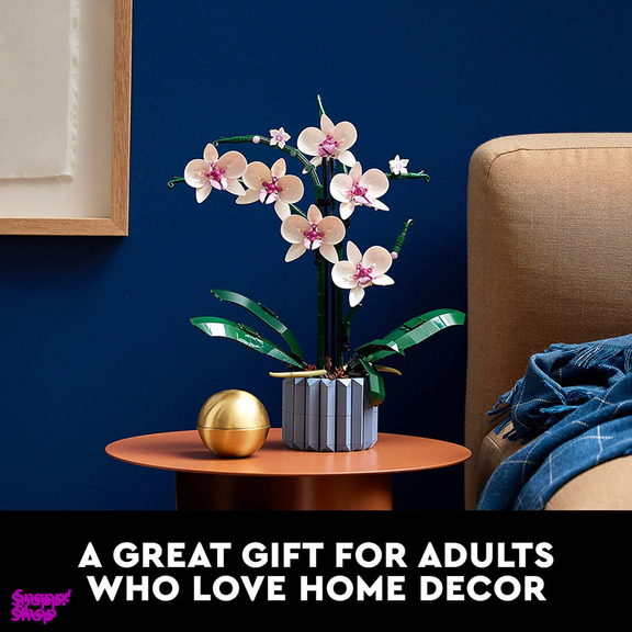 لگو گل ارکیده و گلدان 608 قطعه مدل بوتانیکال کد 12390