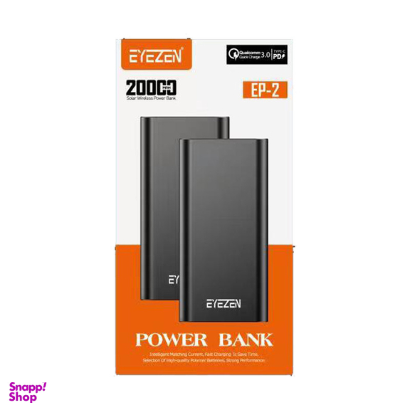 پاوربانک آیزن مدل EP-2 ظرفیت 20000 میلی آمپر ساعت