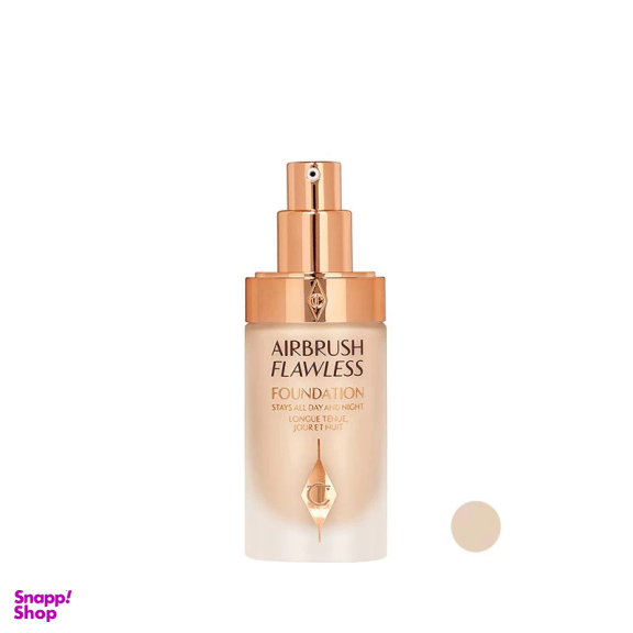 کرم پودر شارلوت تیلبری مدل Airbrush Flawless شماره 3 حجم 30 میلی لیتر