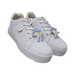 کفش راحتی زنانه مدل ونس عروسکی پاندورا کد 13501 رنگ سفید