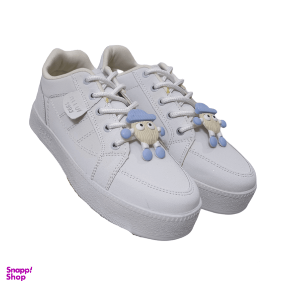 کفش راحتی زنانه مدل ونس عروسکی پاندورا کد 13501 رنگ سفید