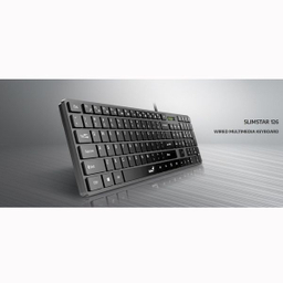 کیبورد با سیم جنیوس مدل Slim Star 126