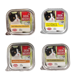 کنسرو غذای گربه دین بستس مناسب بالای 6 ماه وزن 400 گرم مجموعه 4 عددی