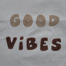 ساک خرید ستی مدل good vibes