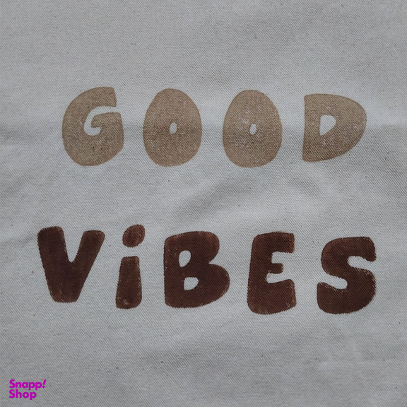 ساک خرید ستی مدل good vibes