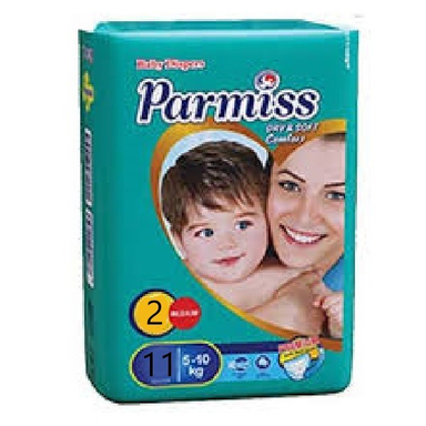 پوشک کودک پرمیس سایز 2 بسته 11 عددی