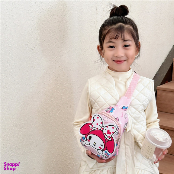 کیف کراس بادی دخترانه طرح کرومی و دوستان کد kh2727