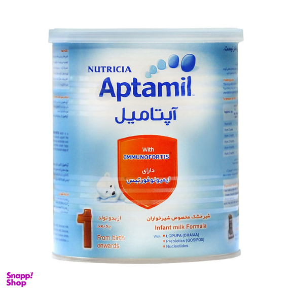 شیر خشک آپتامیل 1 نوتریشیا وزن 400 گرم