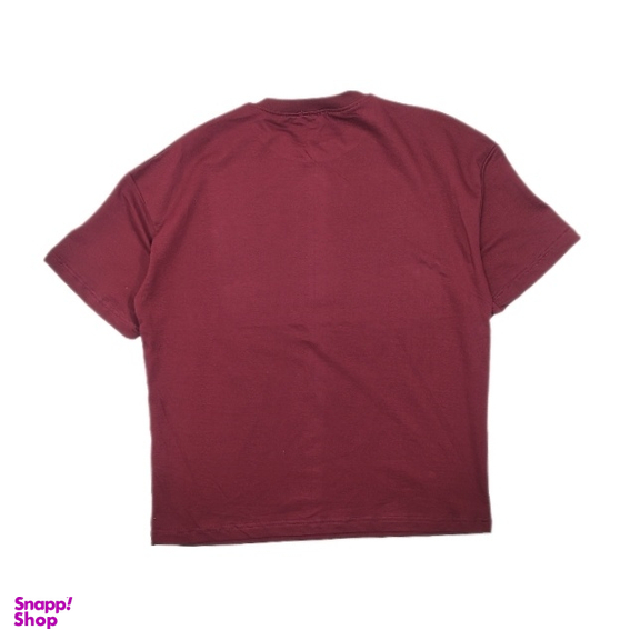 تیشرت مردانه طرح کبوتر کد KARGADAN MW43 رنگ قرمز تیره