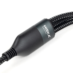 کابل تبدیل USB به لایتنینگ / USB-C / MicroUSB هیسکا مدل LX-13 طول 1.4 متر
