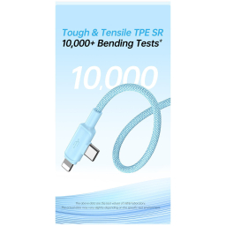 کابل تبدیل Type-C / USB / Lightning اوی مدل CL-181 60W طول 1 متر