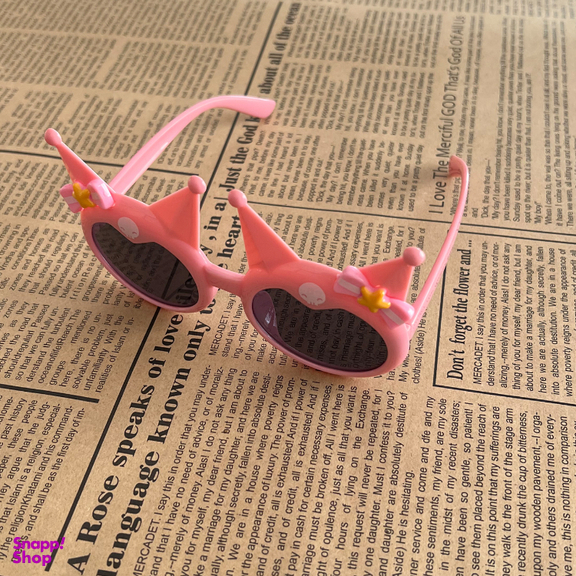 عینک آفتابی دخترانه طرح کرومی کد PINK.6