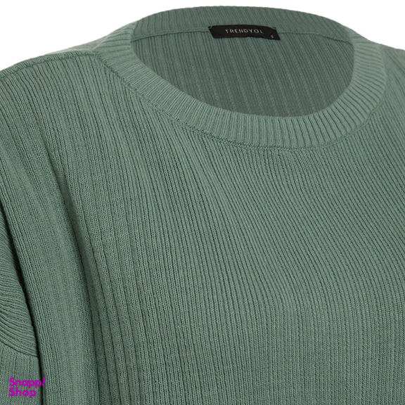 ست بافت زنانه ترندیول مدل 698 رنگ سبز