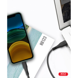 کابل دیتا Type-C به Lightning ایکس او مدل NB123 طول 1 متر