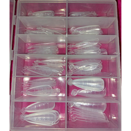 تیپ ناخن کانواس مدل gel بسته 120 عددی
