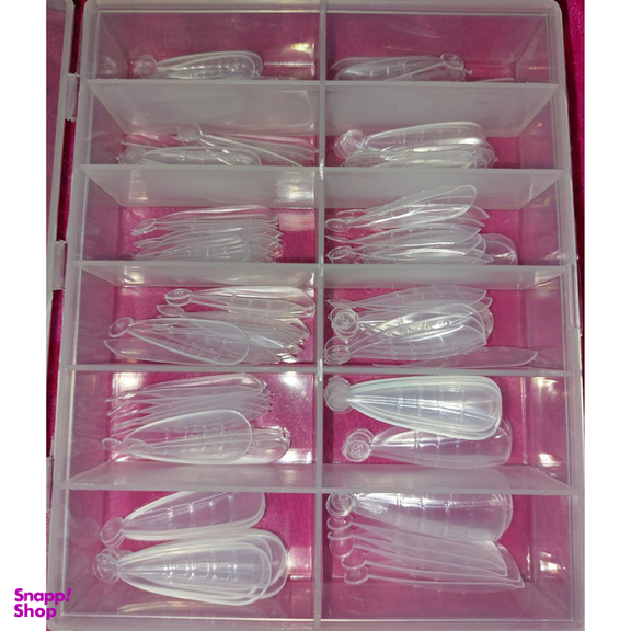 تیپ ناخن کانواس مدل gel بسته 120 عددی