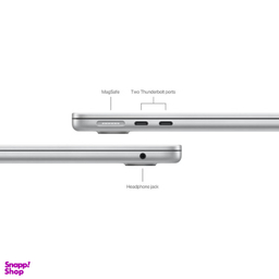 لپ تاپ 13.6 اینچ اپل مدل MacBook Air MW0W3 2025 -M4-16GB RAM-256GB SSD