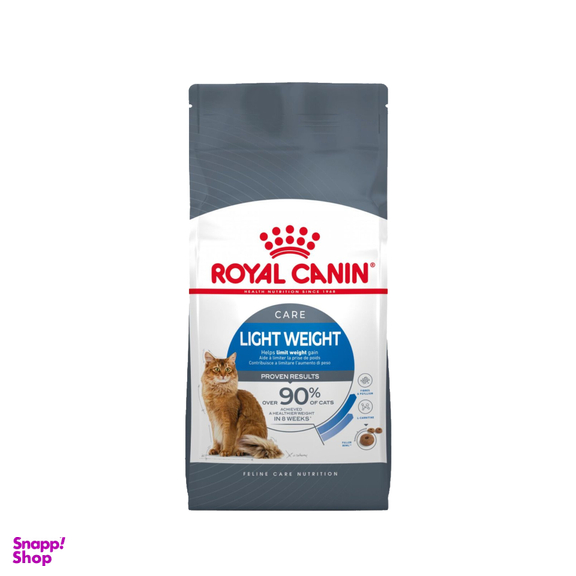 غذا خشک گربه رویال کنین مدل Light Weight Care وزن 1.5 کیلوگرم