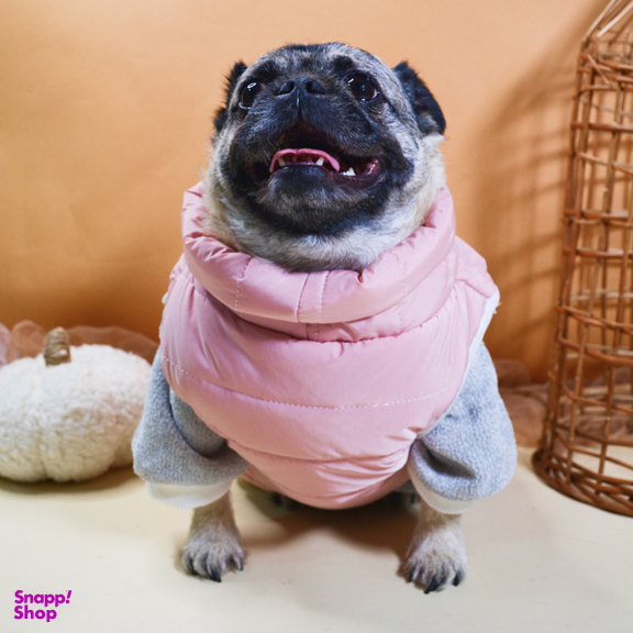 لباس سگ و گربه مدل 504 رنگ صورتی