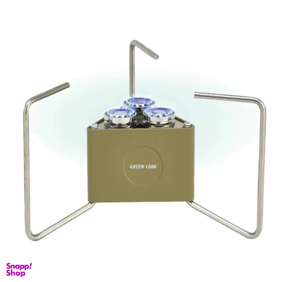 اجاق گاز کمپینگ تاشو 3 شعله گرین لاین مدل 3-Burner Foldable Camping Stove