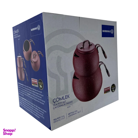 سرویس کتری و قوری کرکماز مدل چوملک کد 231