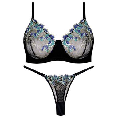 ست شورت و سوتین زنانه کارنا رز مدل فنردار کد 5167-5007-3 رنگ مشکی