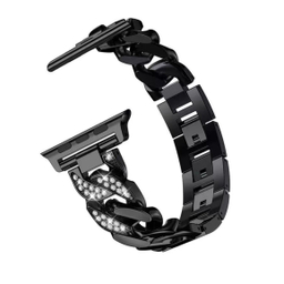 بند واچ کارتیر مدل نگین دار مناسب اپل واچ سایز 30/40/41 میلی متر