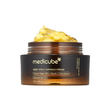 کرم کپسولی مدی کیوب مدل ویتامین سی حجم 55 میلی لیتر