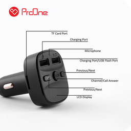 پخش کننده اف ام خودرو پرووان مدل BT05